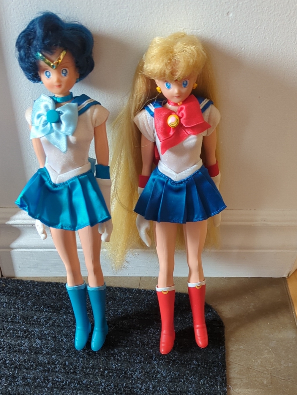 Sailor Moon And Sailor Mercury Dolls